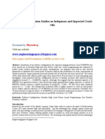 Refinery Configuration Studies on Indigenous and Imported Crude Oils