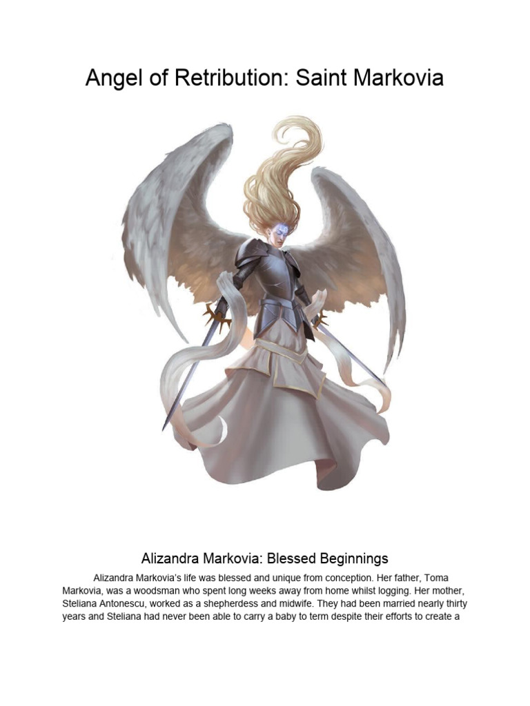 Angel of Retribution: Alizandra Markovia | PDF | Werewolves | Adolescence