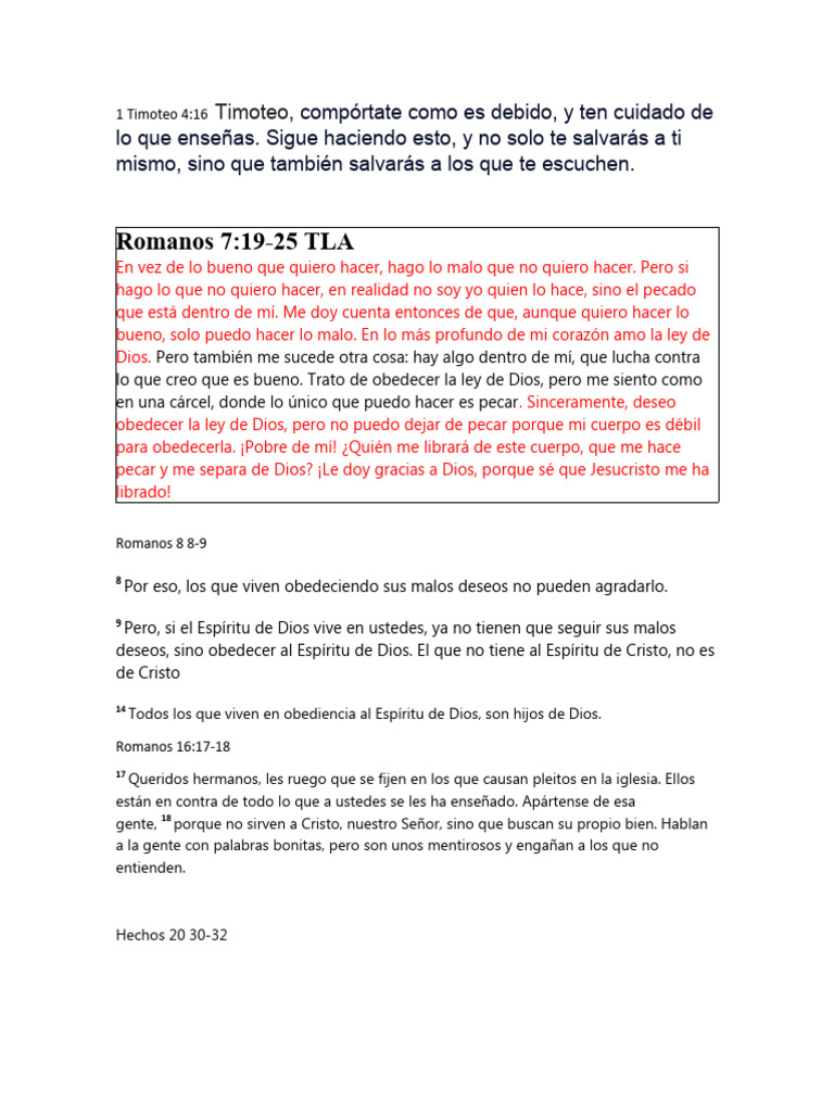 1 Timoteo 4 Descargar Gratis Pdf Joshua Jesús