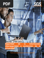 ISO 27001 2022 Español | PDF | Seguridad de información | Comisión ...