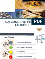 1. Đại cương về tiền tệ, tài chính