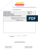 Plano de Atividade Do Termo de Compromisso