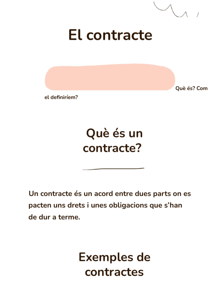 El Contracte | PDF