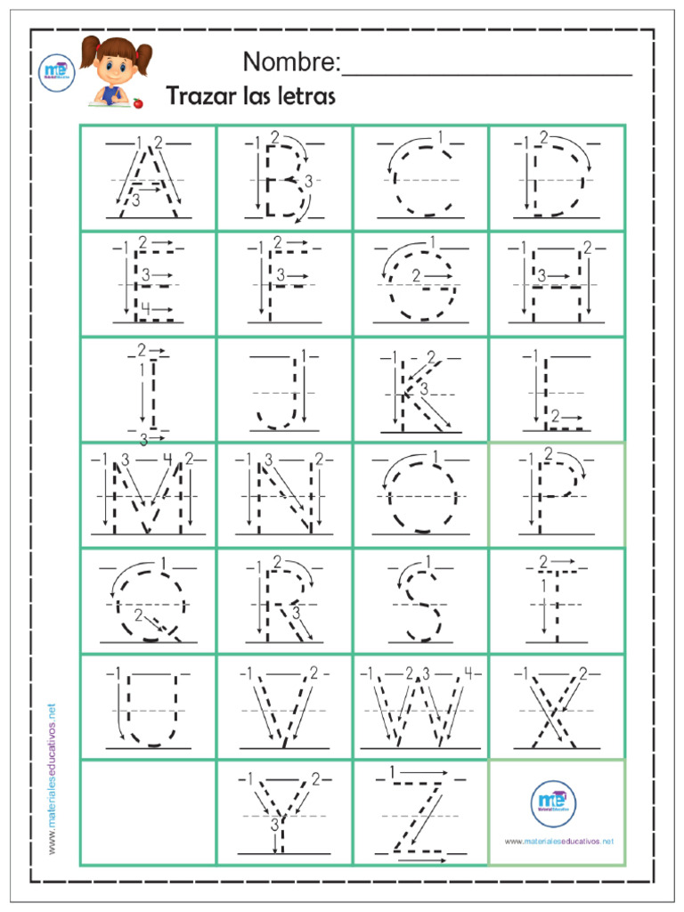 Trazar Las Letras Page 0012 | PDF
