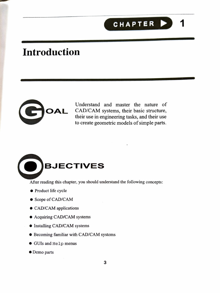 BOOK-1 - Mastering CAM - CAD by Ibrahim Zeid | PDF | Circle | Line ...