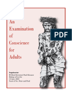 An Examiniation of Conscience For Adults - bt021 - bt021 - An - Examination - of - Conscience - For - Adults