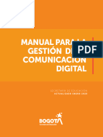 Manual para La Gestión de La Comunicación Digital