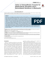 Metronidazole Resistance Caco 2 Adhesion