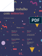 Aula 8 - Grupos Minoritários