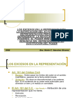 Excesos Representación Interpretación Del Acto Jurídico Semana5