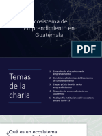 Ecosistema de Emprendimiento - Guatemala 2020