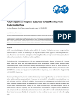 Fully Compositional Integrated Subsurface-Surface Modeling