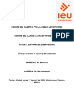 Actividad 1. Diseño y Mercadotecnia (Reporte de Lectura)