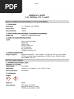 Toilet Cleaner & Descaler Safety Data Sheet | PDF | Dangerous Goods ...