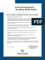 Corporate EHS Policy