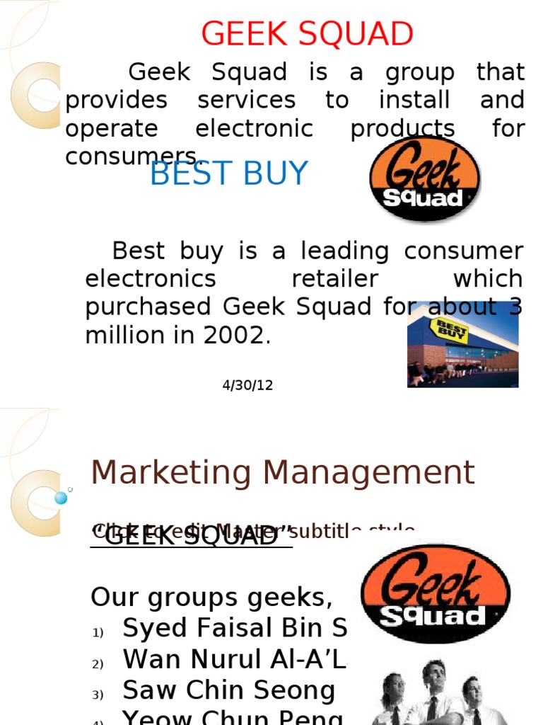 GEEK SQUAD Completed) | PDF | Advertising | Social Networking Service