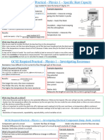 P1 Required Practicals