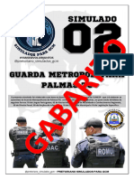 2º Simulado GM Palmas - Gabarito