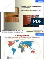 Common Law Systems Vs Civil Law Systems