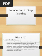 Deep Learning Part 1