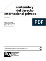 Objeto Contenido YFuentes Del Derecho Internacional Privado