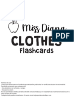 Clothes: Flashcards