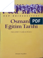 Osmanlı Eğitim Tarihi - Necdet Sakaoğlu - İletişim Yayınları Cep Üniversitesi, 1, 50, 1991 - İletişim Yayınları - 9789754701340 - Anna's Archive