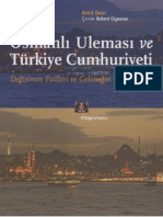 Osmanlı Uleması Ve Türkiye Cumhuriyeti - Amit Bein