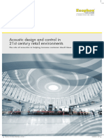 Acoustic Design and Control in 21st Century Retail Environments: The Role of Acoustics in Helping Increase Customer Dwell Times