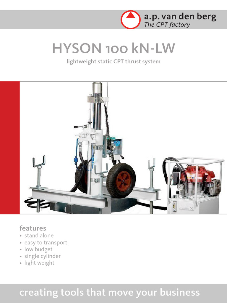 On-1!04!19 HYSON Light Weight CPT (U) System | PDF | Machines | Vehicle ...