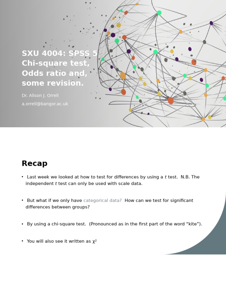 ChiSquare Test and Odds Ratio Tagged Download Free PDF