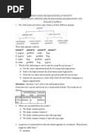 Paper 2 Biology 1996 Paper 2+ans