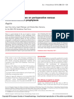European Guidelines On Perioperative Venous.9