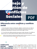 Manejo y Gestion de Conflictos Sociales