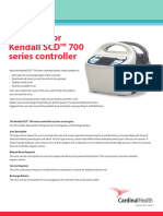 Kendall SCD 700 Series Controller Error Key Guide