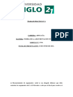 TP #1 Teoria de La Argumentacion Juridica