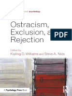 (Frontiers of Social Psychology) Kipling D. Williams, Steve A. Nida - Ostracism, Exclusion, and Rejection-Routledge - Taylor & Francis Group (2017)