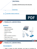 AL Preparação de Soluções A Partir de Solutos Sólidos