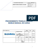 Procedimiento Manejo Manual de Carga