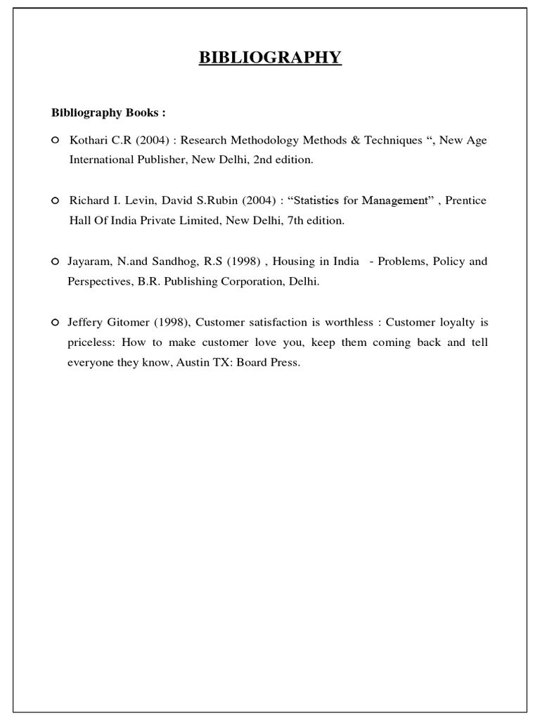 Bibliography Annexure | PDF | Business Process | Business Economics