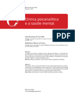 Clínica Psicanalítica e A Saúde Mental (Yuri Joaquim de Carvalho e Edimilson Duarte de Lima)