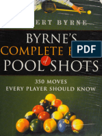 Byrnes Complete Book of Pool Shots 350 Moves Every Player Should Know 1nbsped 0156027216 9780156027212