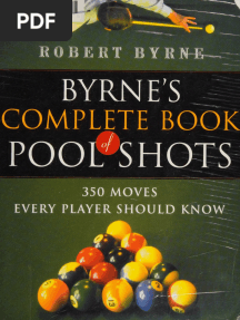 Byrnes Complete Book of Pool Shots 350 Moves Every Player Should Know 1nbsped 0156027216 9780156027212