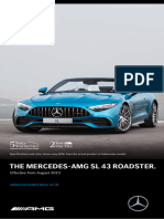 The Mercedes Amg SL 43 Roadster Brochure