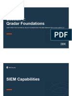 Section 1 - Technical Sales Foundations For IBM QRadar For Cloud (QRoC) V1 P10000-017