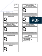 Papelitos para Reporte Por Departamentos