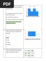 EOC Math 1 Practice Test