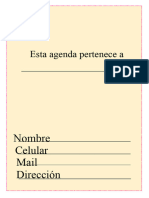 Agenda Del Curso