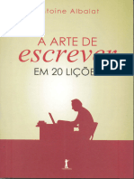 Resumo A Arte de Escrever em 20 Licoes Antoine Albalat