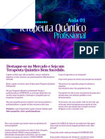 Material de Apoio - Aula 01 - Treinamento Terapeuta Quantico Profissional